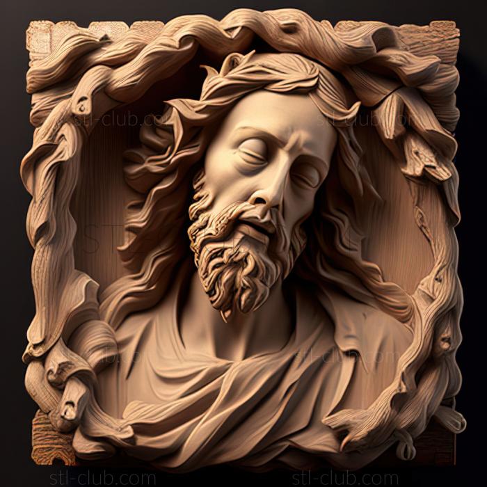 3D model st jesus (STL)